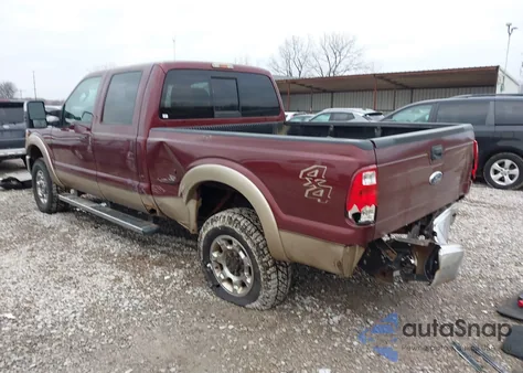 2012 Ford F-250 Lariat from USA, damaged, VIN 1FT7W2B66CEB60370